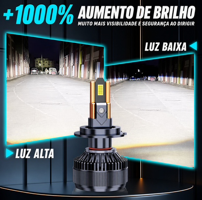 👉 LED K99 TITANIUM 50K – VISÃO EXTREMA / ILUMINA AUTO