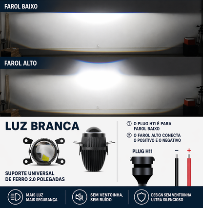 👉 PROJETOR BI-LED STORM COROLLA / HILUX / COROLLACROSS 2020–2026 | ALTA PERFORMANCE | ILUMINAAUTO