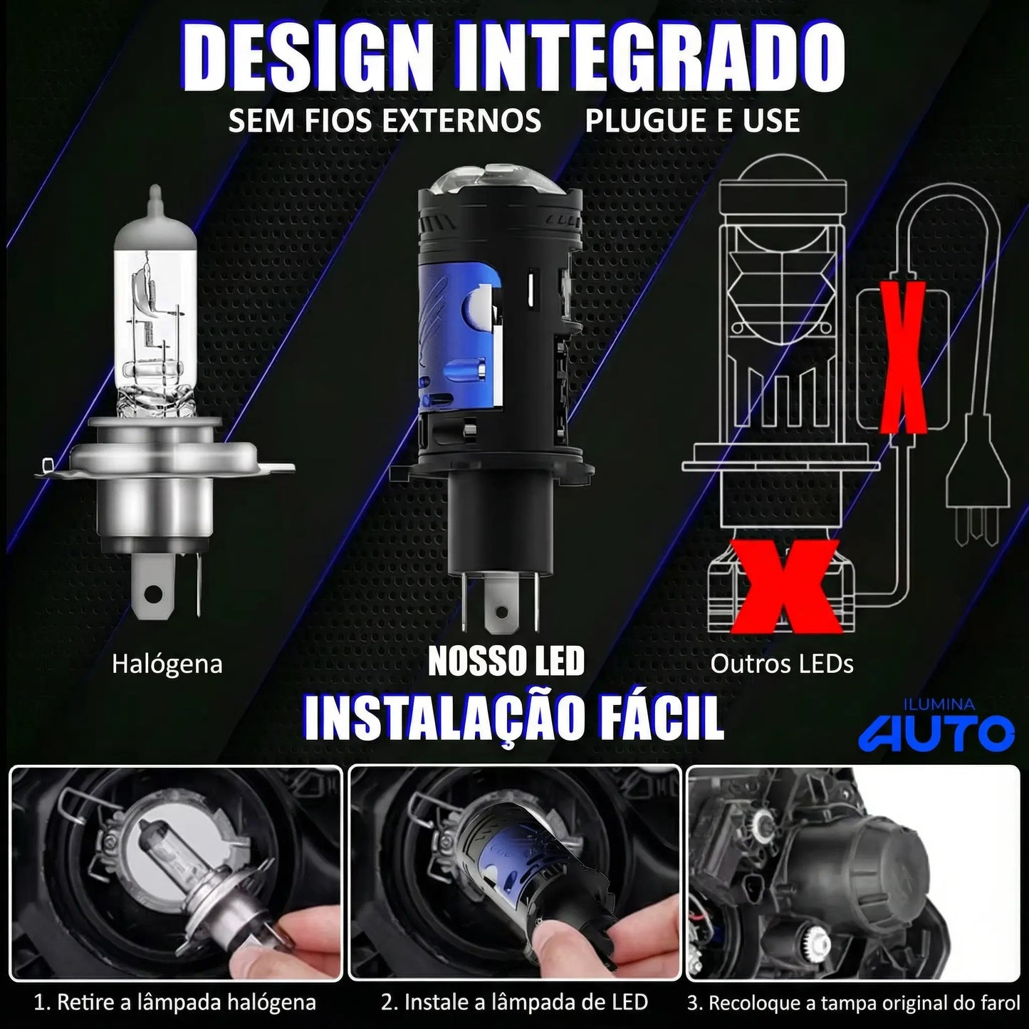 Projetor H4 Ultra Vision Pro 40K | Ilumina Auto