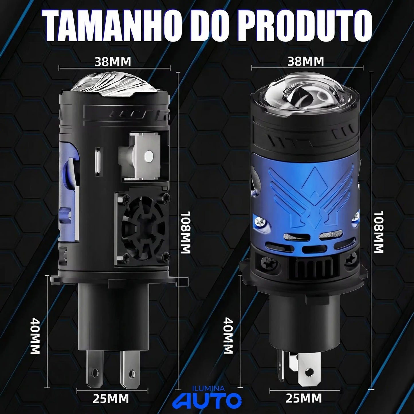 Projetor H4 Ultra Vision Pro 40K | Ilumina Auto