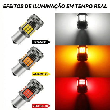 💡 LED Canbus 3030 – 36 SMD (Par) | Pisca / Freio / Lanterna | Alta Performance