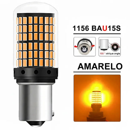 LED Signal Pro 360° – Ultra Brilho para Setas e Freio 2/4/8 Peças