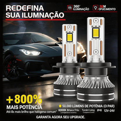 💡 LED M27 PRO TURBO 50K / Ilumina Auto