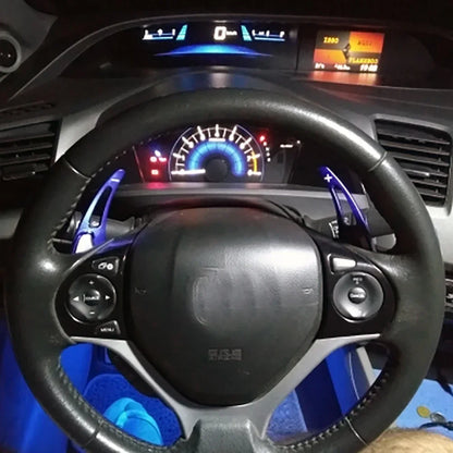 Paddle Shift Honda Civic 2013–2016 – Acabamento Esportivo em Alumínio