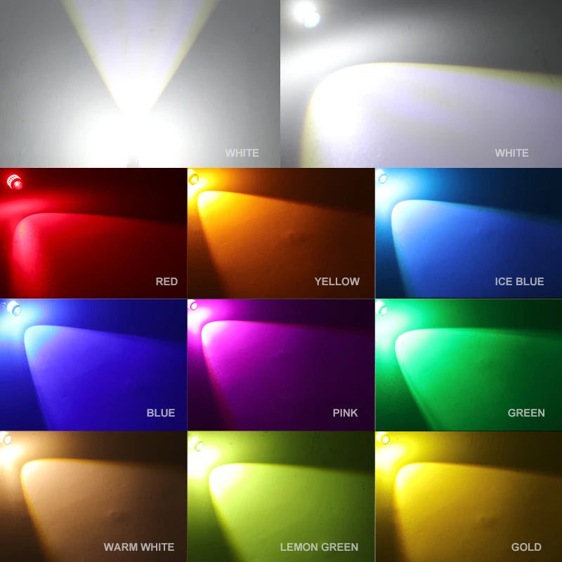 💥 T10 Projector Max Vision 950LM – Potência Total em Mini LED