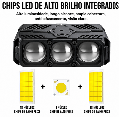 PROJETOR AUXILIAR TITAN 60K – PODER DE LUZ ALTA 60.000 LÚMENS | ALTA PERFORMANCE